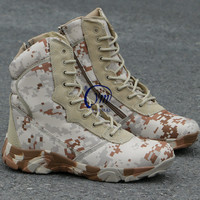 Bottes tactiques de jungle de camouflage de chasse de jungle durables en gros d'usine