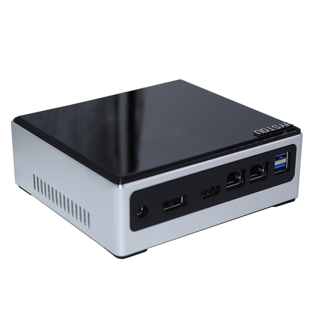 HYSTOU Latest 10th Gen Mini Desktop Gaming PC Core I5-10210U 64GB DDR4 RAM Win 10 SSD+HDD Storage US Plug 3-Year Warranty