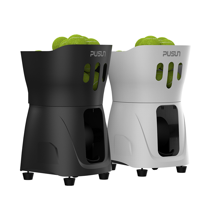 Portable Tennis Ball Machine PT Mini with Adjustable Speed Spin and Remote Control for Training