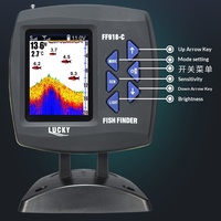 Détecteur intelligent sonar sans fil Leqi, sondeur de poissons visuel pour eaux turbulentes, équipement de pêche extérieur, vente en gros, détection 0,6m-73m