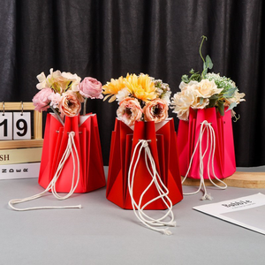Wholesale Recyclable Luxury Waterproof Flowers Aqua <b>Box</b> for Bouquet Florist Packaging Boxes with <b>Folder</b> Type - Product Image 5