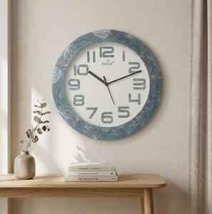 Reloj de Pared Redondo Moderno 2026, Modelo SLQ 05, Delgado de 16 Pulgadas, para Decoración de Sala de Estar, Oficina y Dormitorio - Product Image 1