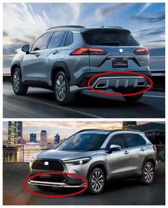 Pour Toyota <span class=keywords><strong>Corolla</strong></span> Cross <span class=keywords><strong>GR</strong></span> Kit de carrosserie de pare-chocs avant arrière en aluminium de haute qualité - Product Image 3