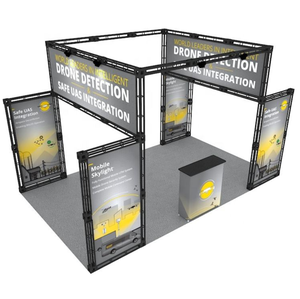 Pantalla de armadura de aluminio duradera impermeable sin herramientas portátil personalizada para equipos de <span class=keywords><strong>ferias</strong></span> comerciales <span class=keywords><strong>y</strong></span> <span class=keywords><strong>exposiciones</strong></span> - Product Image 3