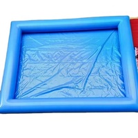 Piscine gonflable sur mesure de 4m*5m en PVC de 0,5mm, piscine à balles, équipement de terrain de jeu intérieur pour parc de trampolines