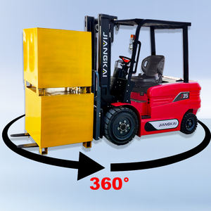 Envío gratis Mini carretilla elevadora agrícola 3 Ton 80/96V Batería totalmente eléctrica FWD nueva carretilla elevadora eléctrica contenedor mástil carretilla elevadora - Product Image 2