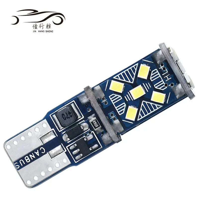 T10 2016 Chip 15SMD LED-Lampe W5W 168 192 5W Licht Canbus 6000K Für Auto breite Abstand Kennzeichen leuchte