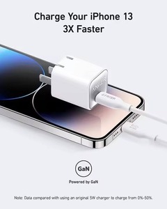 Nouveau chargeur mural USB C GaN <span class=keywords><strong>Anker</strong></span> 511 30W (Nano <span class=keywords><strong>3</strong></span>) PIQ <span class=keywords><strong>3</strong></span>.0 pliable PPS, chargeur rapide pour iPhone 15 Pro - Product Image 5