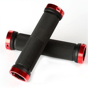 Puños clásicos para manillar de bicicleta de montaña, aleación de aluminio de 22,2mm, doble bloqueo, diseño ergonómico antideslizante para ciclismo todoterreno - Product Image 4