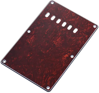 4Ply Tortoise Shell Tremolo Plate Tremolo Spring Cavity Cover Backplate ST Electric Guitar Back Plate
