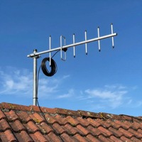 Antenne directionnelle extérieure UHF 450-470 MHz, 6 éléments, connecteur N femelle, 446 MHz 435 MHz, antenne Yagi