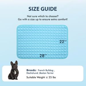 China Fabrik Sichere, Leicht zu Tragende Kühlmatte für Hundebetten Sommer Haustier-Kühlmatte & Schlafunterlage für den Innenbereich - Product Image 6