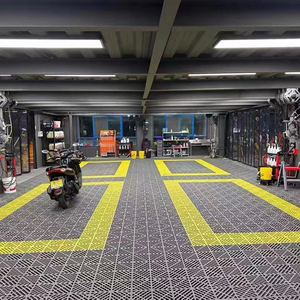 Grille de sol pour salle de lavage de voiture Grille d'épissure en plastique No Digging <span class=keywords><strong>Trench</strong></span> 4s Shop Mat Drainage Car Wash Shop Grid Plate - Product Image 5