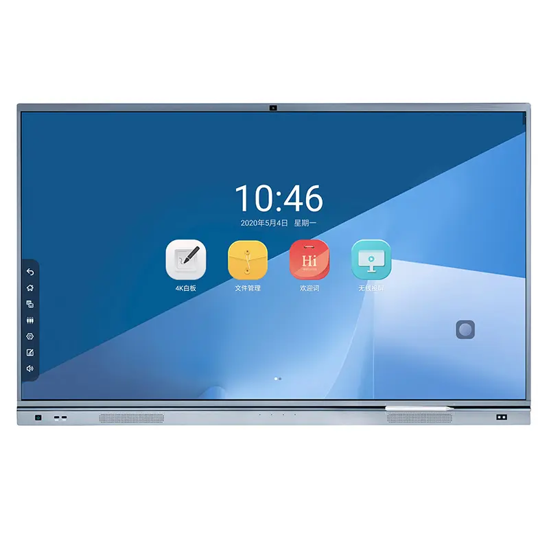 65 75 85 Inch Teaching LED TV Panels Interactive Smart Whiteboard Electronic Panel Board