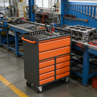 Armoire à outils de garage personnalisable, chariot à outils à tiroirs, coffre de rangement d'atelier OEM