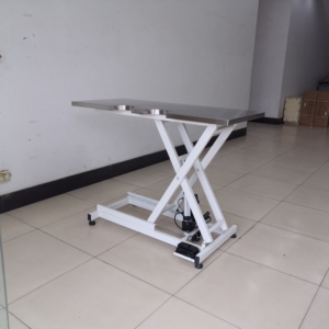Mesa Veterinaria Eléctrica con Elevación Ultrasónica EUR VET, Control por Pedal, Patas Ajustables Antideslizantes, Tablero Estable <span class=keywords><strong>para</strong></span> Exámenes de Ultrasonido - Product Image 5
