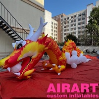 Dragon gonflable géant dragon chinois gonflable