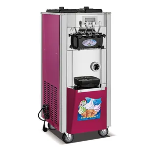 Máquina para hacer helados de alta calidad, restaurante independiente, gran oferta, servicio suave, con 3 sabores diferentes