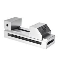 Étau de précision Qkg80 en alliage, haute précision 0,005 mm, pour table de travail de machines de fraisage, rectification, perçage et CNC