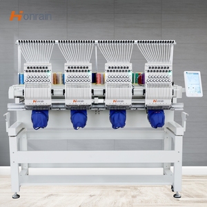 中国品牌全新 4 头工厂价数码电脑刺绣机，适用于帽子和 T 恤，9 针，2 年保修，全新 - Product Image 1