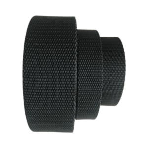 Chất Lượng Cao 25Mm 38Mm 50Mm Đen Nylon Vải Dây Đeo Nhiệm Vụ Nặng Nề <span class=keywords><strong>Polypropylene</strong></span> Vải Vành Đai Cho Ba Lô Dây Đai Ghế Vải Băng - Product Image 5