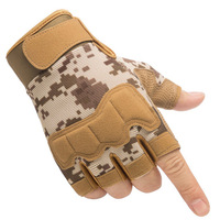 Gants tactiques demi-doigts d'hiver 2026 en gros, protecteurs et résistants aux chocs