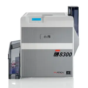 Imprimante de cartes en plastique PVC Matica XID8300 double face de haute qualité imprimante de cartes d'identité à retransfert thermique