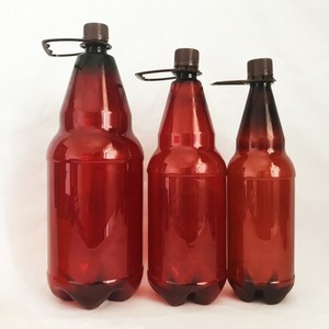 Custom Various Capacity 330ml 500ml 1000ml 1500ml 2000ml PET <strong>Beer</strong> Liquor <strong>Plastic</strong> <strong>Bottle</strong> With Screw Tamperproof sealed Cap - Product Image 1