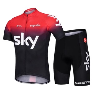 Nouvelle tenue de cyclisme à manches courtes <span class=keywords><strong>Tour</strong></span> de France, vêtements de sport pour vélo de route, respirants, pour hommes, femmes et enfants, combinaison de patinage de vitesse - Product Image 5