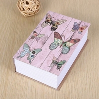 Coffre-fort portable dissimulé pour la maison, boîte de rangement de livres avec serrure à clé