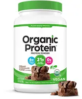 Supplément de marque privée vitamines légumes biologique chocolat végétalien fraise vanille poudre de protéines à base de plantes non aromatisées