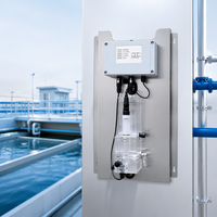 Analyseur de chlore résiduel en ligne, surveillance du chlore résiduel, test de la qualité de l'eau, traitement de l'eau potable, eau en ligne