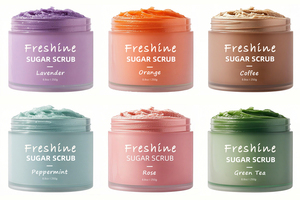 Tarro exfoliante corporal para Spa de pies con embalaje personalizado, sal de baño, tratamiento de piel suave y suave, crema hidratante para pedicura, exfoliante de azúcar - Product Image 2