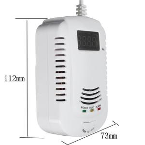 Gas Alarm Detector CO GAS <b>Sensor</b> Digital Display Sound <b>Light</b> Alarm <b>Indoor</b> Safety Device - Product Image 3
