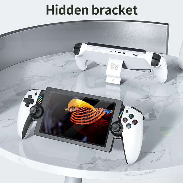 2026 New M28 Handheld Gaming Console 7.1 Inch Screen 1280x720 Resolution Wi-Fi Built-in 20000 Games 4000mAh Battery Hidden