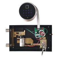 Solenoide electrónico Huella digital Código digital Mecanismo de bloqueo seguro Cilindros Piezas para caja de seguridad de oficina en casa