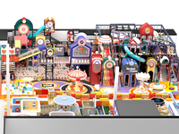 Aoleao Solution de jeu souple multifonctionnelle personnalisée parent-enfant, équipement de terrain de jeu intérieur pour enfants commerciaux, certifié CE TUV