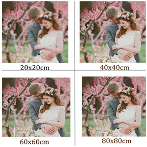 Kit di Pittura su Tela Ecologico Serie Cielo Stellato, Dipinto Acrilico Cartoon Fatto a Mano per Adulti <span class=keywords><strong>e</strong></span> Bambini, Arte Fai-da-Te - Product Image 5