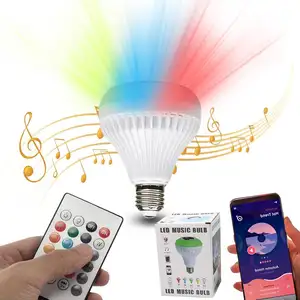 led dual color bulb ceiling Suppliers-24V Lights Ambient Lamp Changeable E40 120W 18000Lm Indoor Led Smart Light Bulb With Sensor T Bulbs 80W