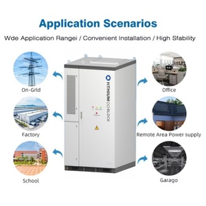 Sistema de Almacenamiento de Energía Solar Industrial y Comercial Fuera de la Red con Batería de Litio-Hierro de 418 kWh y 314 Ah con Refrigeración - Product Image 1