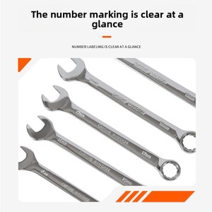 Juego <span class=keywords><strong>de</strong></span> Llaves Combinadas Manuales con Llave Dinamométrica, Acero al Cromo-Vanadio, Caja <span class=keywords><strong>de</strong></span> <span class=keywords><strong>Herramientas</strong></span> para Reparación Automotriz - Product Image 3
