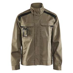 BLAKLADER-Veste d'industrie des années 405418002499 Kaki/Noir-VESTES DE TRAVAIL EAN 7330509383957 VESTES D'HIVER SOFTSHELL ET VESTES REMBOURRÉES - Product Image 1