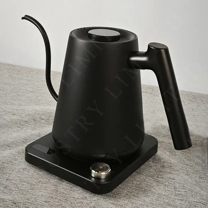 कॉफी और चाय डालने के लिए आधुनिक डिजाइन के साथ उच्च गुणवत्ता वाली गूज़नेक इलेक्ट्रिक केतली अल्ट्रा फास्ट स्टेनलेस स्टील