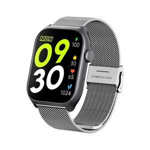 Reloj Inteligente TFT Cuadrado con Carga Magnética, Control Táctil, Llamadas, Frecuencia Cardíaca, Presión Arterial, Monitor de Oxígeno, Resistente al Agua, Correa de Cuero - Product Image 3