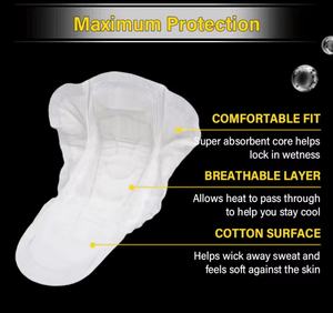 Almohadillas para Incontinencia de Alta Calidad, Desechables, Suaves, Cómodas, de Alta Absorción, para Hombre |   Newclears - Product Image 3