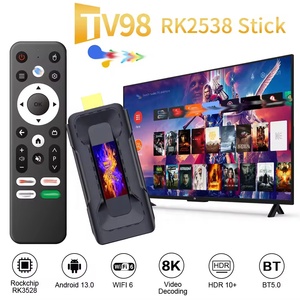 TV98 <span class=keywords><strong>IPTV</strong></span> STB 2026, appareil de streaming 8K, dongle Internet OTT, WiFi 6 plus performant, 4 Go de RAM, Android 13 Pro Premium, <span class=keywords><strong>Fire</strong></span> TV <span class=keywords><strong>Stick</strong></span> - Product Image 1