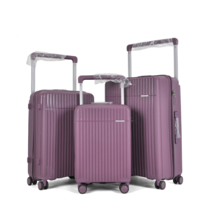 Fabrik neues Design Großhandel Langlebige Reise mit großer Kapazität Großer breiter Wagen PP-Koffer Dreiteiliges Set - Product Image 1