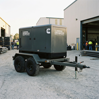 EPA Cummins 80kW 90kVA 100kVA 100kW 3-Phasen 400V 60Hz Leiser Dieselgenerator mit Auto-Fernstart Tragbar für Industrielle Anwendungen