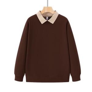 <span class=keywords><strong>Polo</strong></span> da uomo in poliestere 320gsm <span class=keywords><strong>Polo</strong></span> classica tinta unita a manica lunga di alta qualità sport <span class=keywords><strong>Polo</strong></span> sociale uomo - Product Image 5