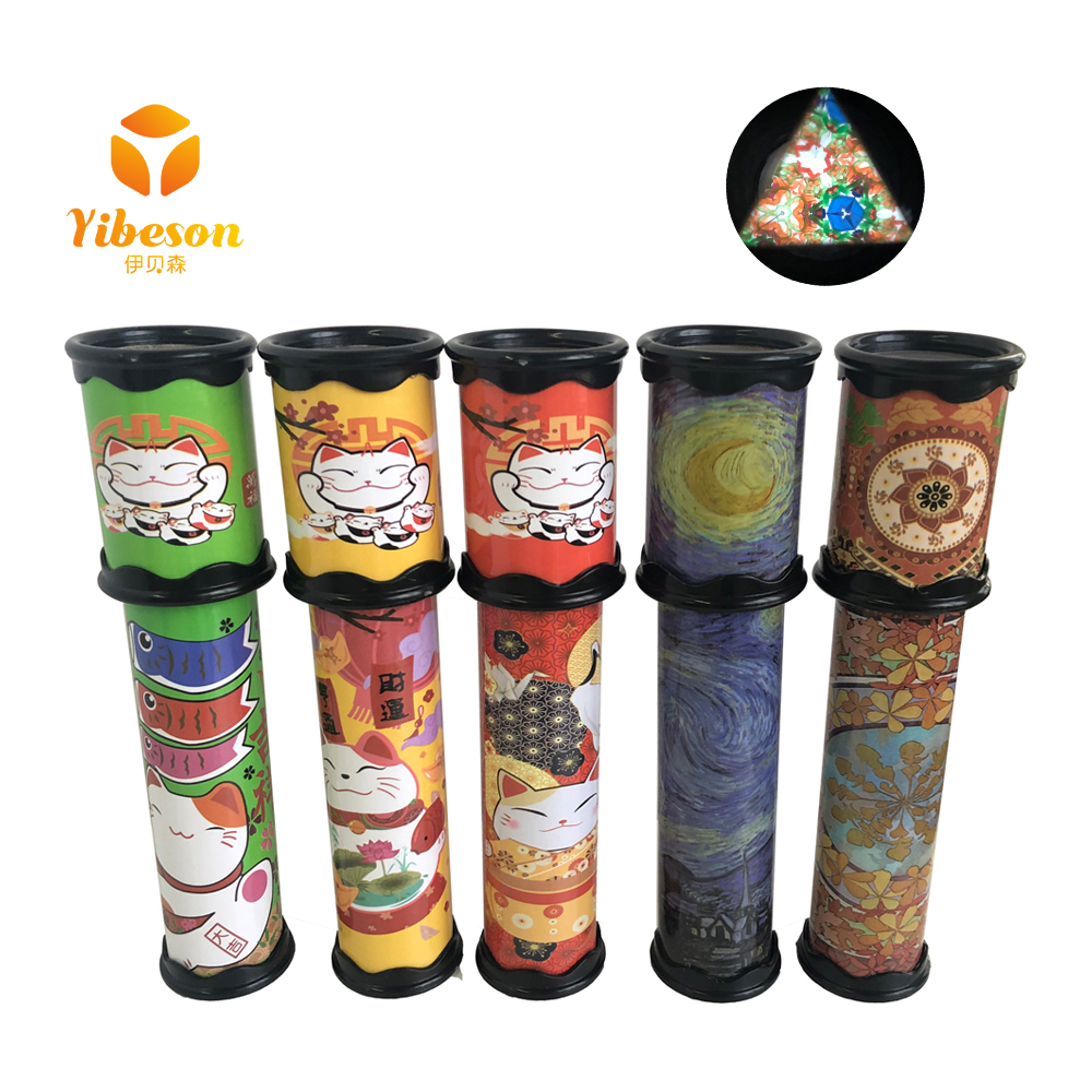 2020 оригинальная Волшебная призма, Забавная детская вращающаяся бумага, мультяшный калейдоскоп, детская игрушка, калейдоскоп